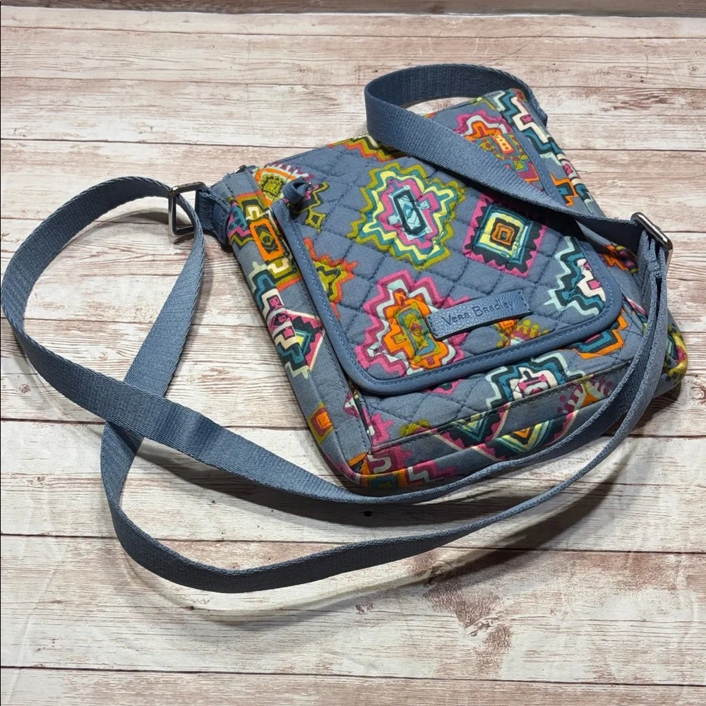 Vera Bradley Multicolor Patterned Crossbody Bag